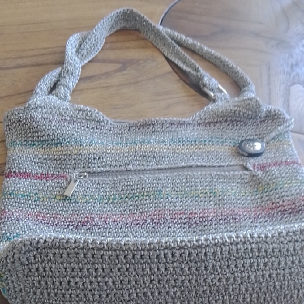 The Sak Stylish Multicolor Woven Tote Bag